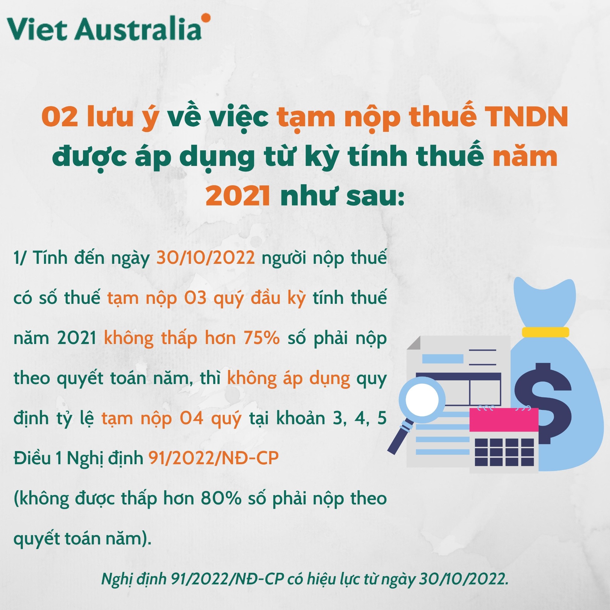 Tạm Nộp Thuế TNDN Của 04 Quý Không Thấp Hơn 80% Của Năm (1)