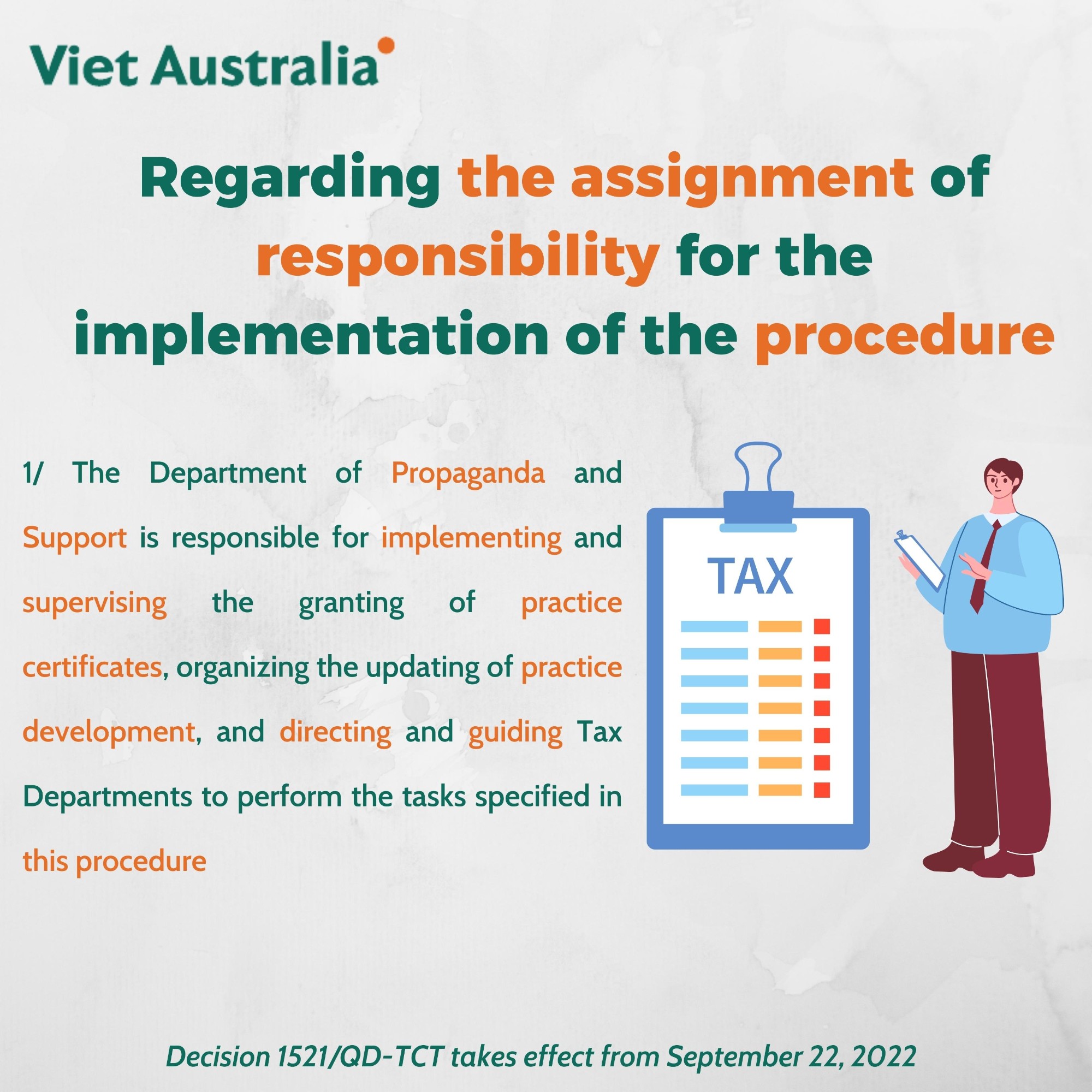 Administration’s procedures for tax service practice 2