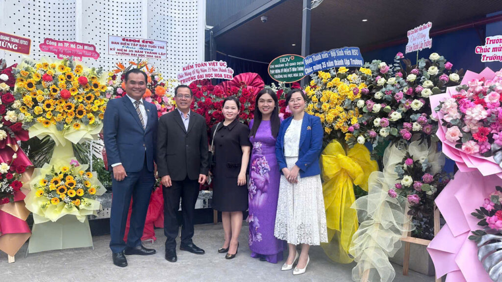 KIỂM TOÁN VIỆT ÚC, 호아센대학교 개교 35주년 축하 – 함께 걸어온 동행과 발전의 여정