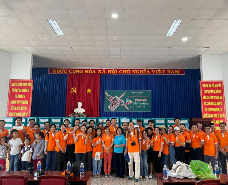 Viet Australia hold the charity trip in Xuyen Moc, Ba Ria – Vung Tau on May 27, 2023