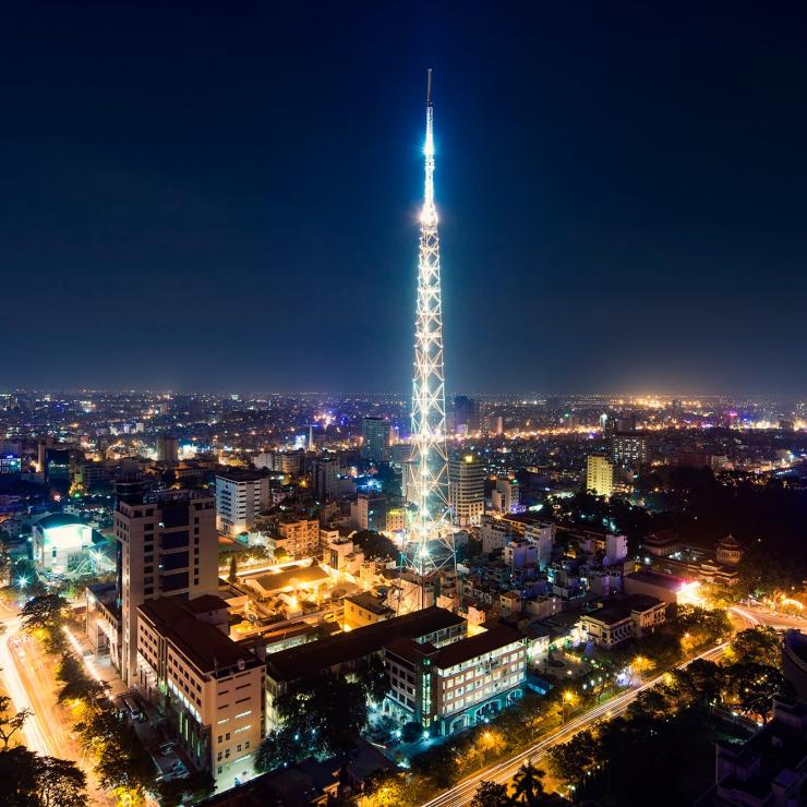 Ho Chi Minh City television broadcasting antenna tower